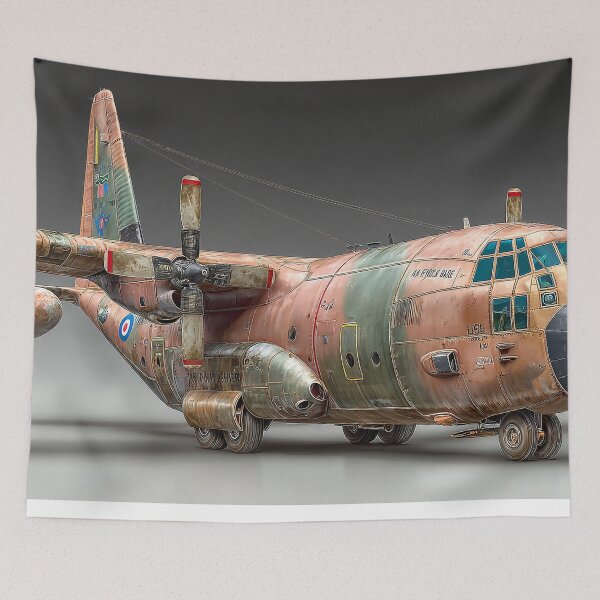 Item preview, Hercules C130 On a Training Mission designed and sold by Skyframe Aviation.