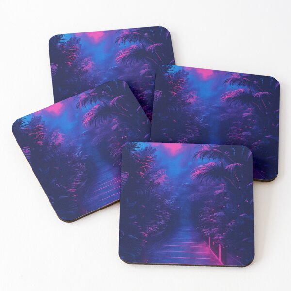 Item preview, Cyberpunk Jungle Vaporwave designed and sold by TrieuArt.