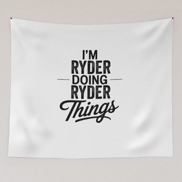 Item preview, I'm Ryder Doing Ryder Things designed and sold by Oussinc.