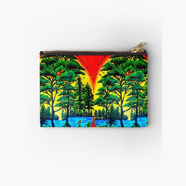Item preview, Forest Scene On Wood designed and sold by Chad's Fresh Art.