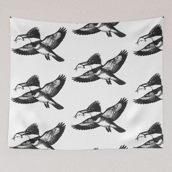 Item preview, Kingfisher- Angling for Royalty designed and sold by RivendellBird.