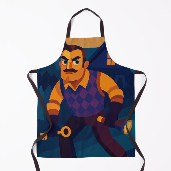 Item preview, THE NEIGHBOR’S KEY – Hello Neighbor Fan Art Colorful Cubist Mystery Design designed and sold by Owlic.artwear.
