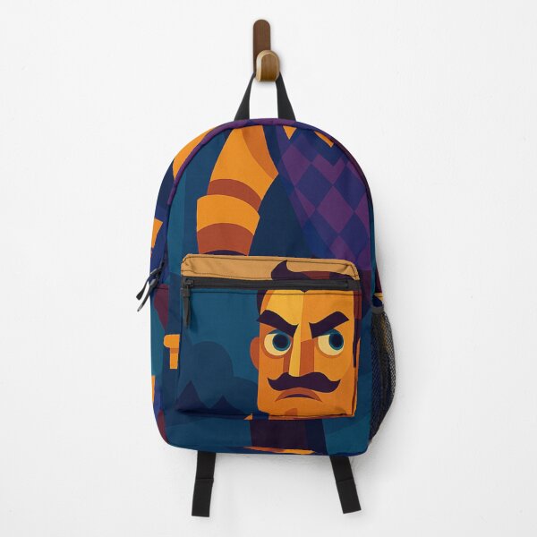 Item preview, THE NEIGHBOR’S KEY – Hello Neighbor Fan Art Colorful Cubist Mystery Design designed and sold by Owlic.artwear.