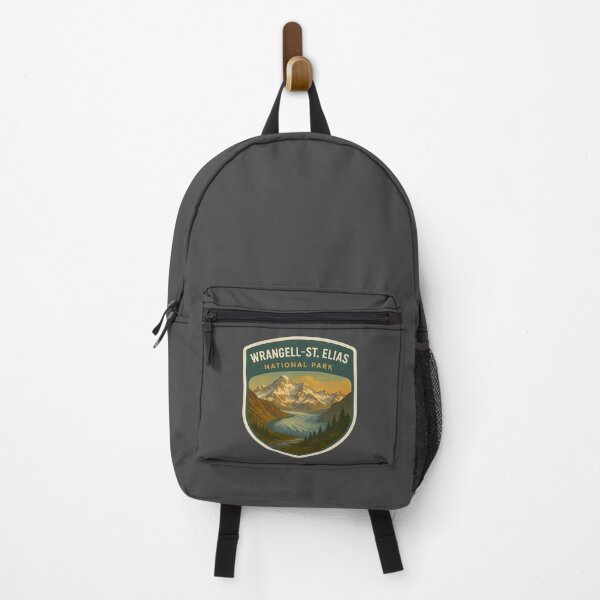 Item preview, Vintage American National Park Print: Wrangell-St. Elias designed and sold by PinUpPizzazz.