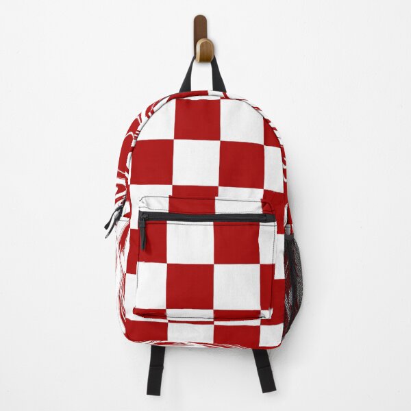 Item preview, Checks and Swirls in Red and White designed and sold by LAEC-Shop.