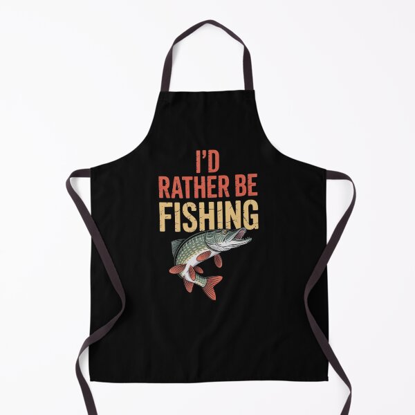 Item preview, I'd Rather Be Fishing - Vintage Bass Fish Design for Fishing Enthusiasts designed and sold by Gogetgiggles.