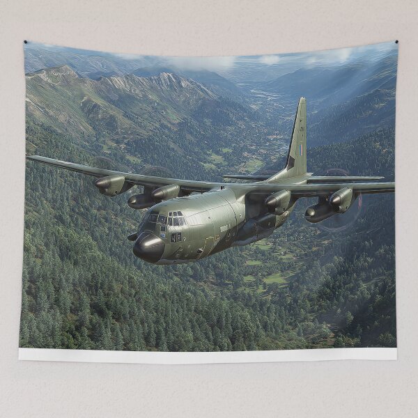 Item preview, Lockheed C130 Hercules Crossing the Skies designed and sold by Skyframe Aviation.