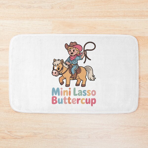 Item preview, Mini Lasso Buttercup Cute Cowboy Horse Kid designed and sold by chattsuede.