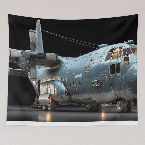 Item preview, Legendary C130 Hercules During Airlift Operations designed and sold by Skyframe Aviation.