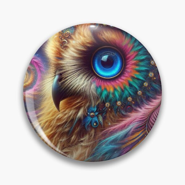 Item preview, Owl with Regal Profile in Space designed and sold by Paul Morse.
