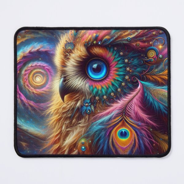 Item preview, Owl with Regal Profile in Space designed and sold by Paul Morse.