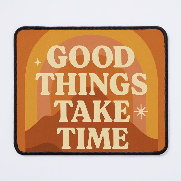 Item preview, Good Things Take Time Vintage Vibes Mountain Colorful designed and sold by Travelcases.