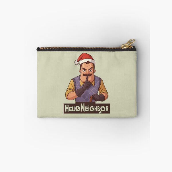 Item preview, Hello Neighbor Christmas Fan Art designed and sold by Meandmyshop.
