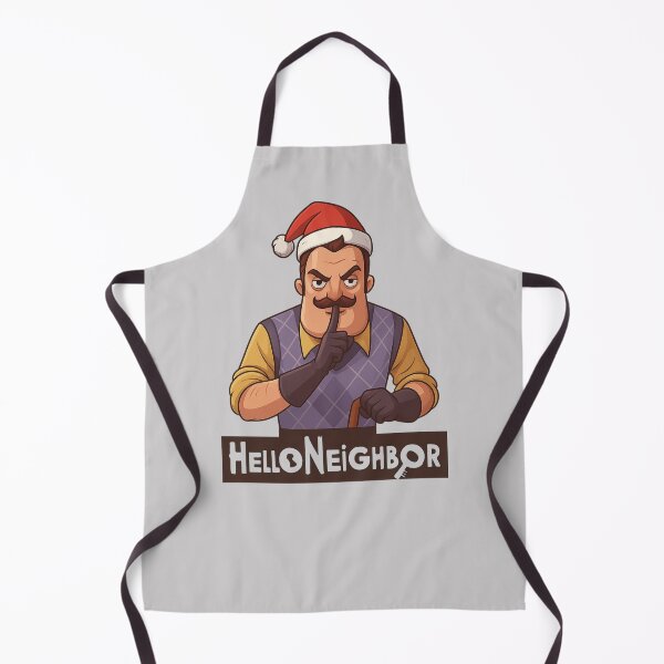 Item preview, Hello Neighbor Christmas Fan Art designed and sold by Meandmyshop.