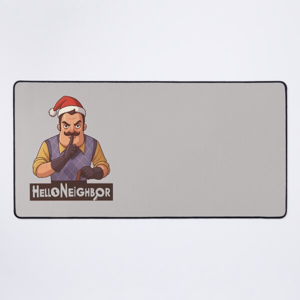 Item preview, Hello Neighbor Christmas Fan Art designed and sold by Meandmyshop.