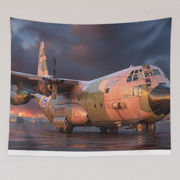 Item preview, British Lockheed Hercules C130 Returning from Operation designed and sold by Skyframe Aviation.