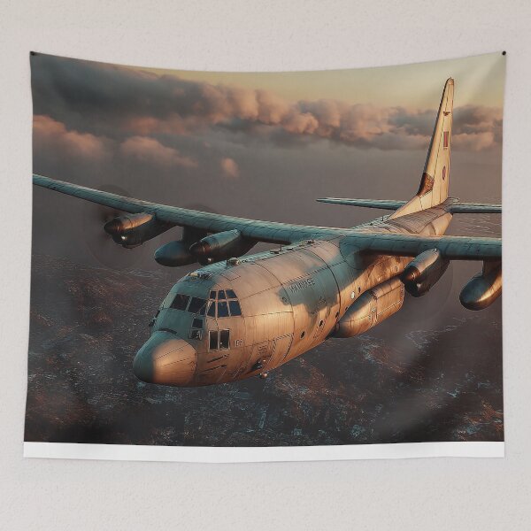 Item preview, Lockheed Hercules C130 Above the Airbase designed and sold by Skyframe Aviation.