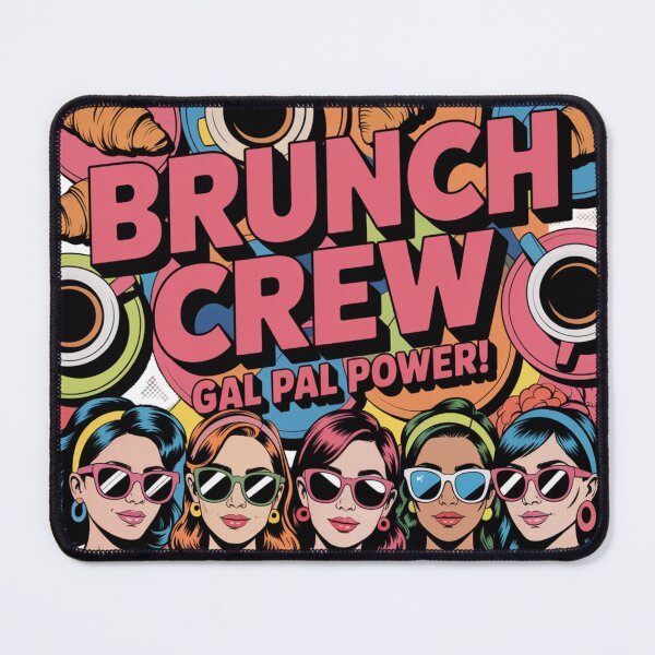 Item preview, Brunch Crew Gal Pal Power Pop Art Galentines Vibes designed and sold by chattsuede.