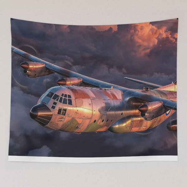 Item preview, Resilient Hercules C130 Over Lincolnshire designed and sold by Skyframe Aviation.