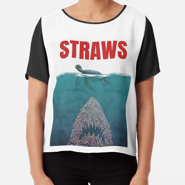 Straws Chiffon Top