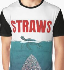 Straws Graphic T-Shirt