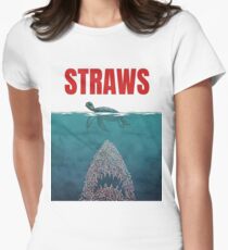 Straws Fitted T-Shirt