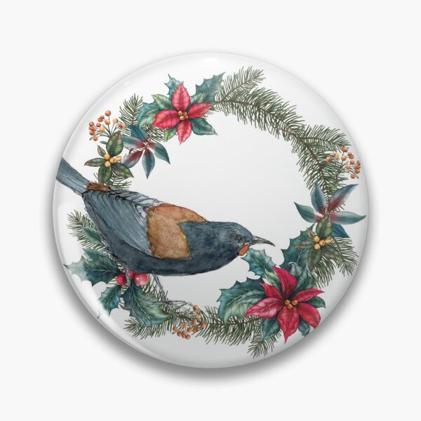 Item preview, Tīeke Meri Kirihimete Christmas card designed and sold by Wing&Wildflower.