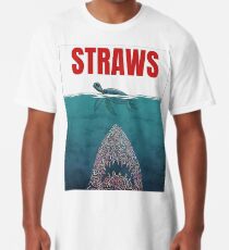 Camiseta larga Pajitas