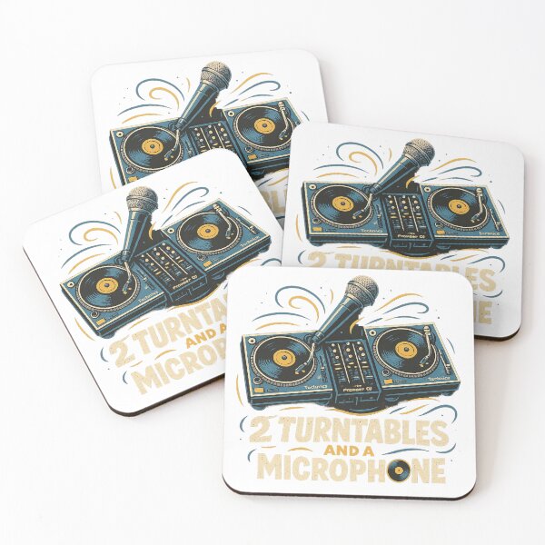 Item preview, "2 TURNTABLES AND A MICROPHONE" RAP QUOTE FOR HIP HOP FANS designed and sold by An Artist To The Fullest.