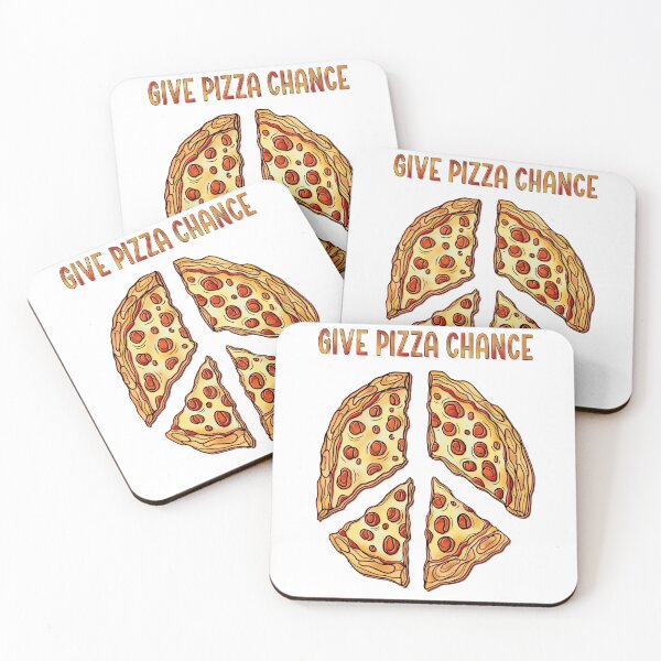 Item preview, Give pizza chance, a cheesy pun designed and sold by DaveDanchuk.