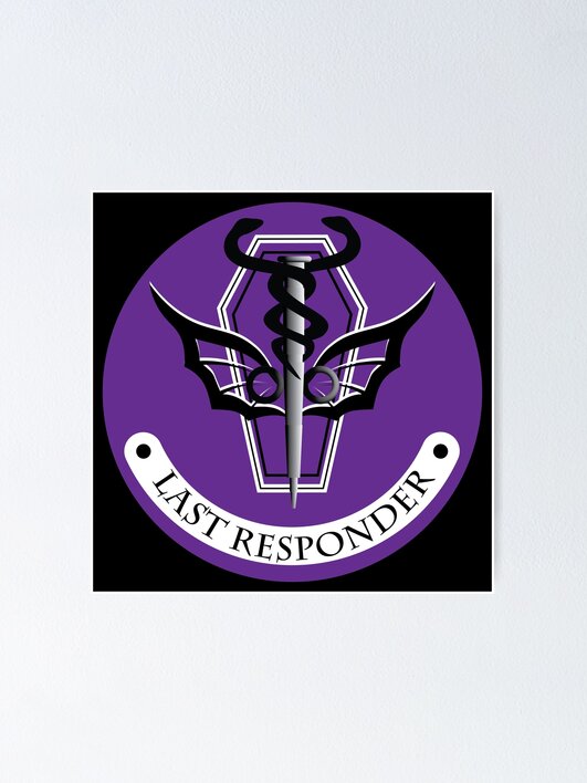 Thumbnail 1 of 3, Poster, Last Responder designed and sold by HearseMerch.