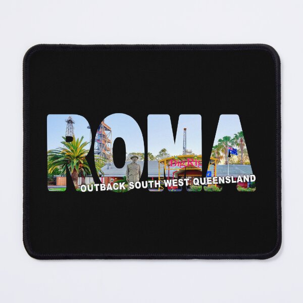 Item preview, ROMA Outback South West Queensland - BIG RIG Oil Gas Museum designed and sold by Adam Gormley.