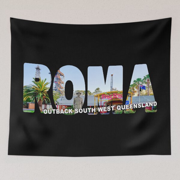 Item preview, ROMA Outback South West Queensland - BIG RIG Oil Gas Museum designed and sold by Adam Gormley.
