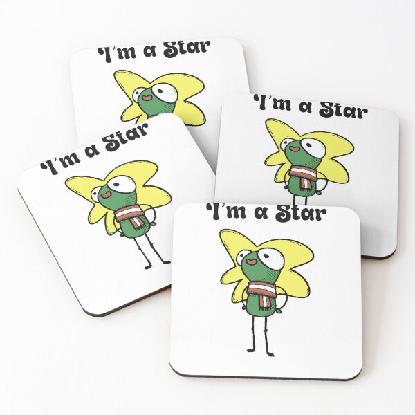 Item preview, I’m a Star designed and sold by Cute & Funny Hand-Drawn Prints | Happy Doodle Friends Shop.