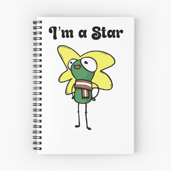 Item preview, I’m a Star designed and sold by Cute & Funny Hand-Drawn Prints | Happy Doodle Friends Shop.