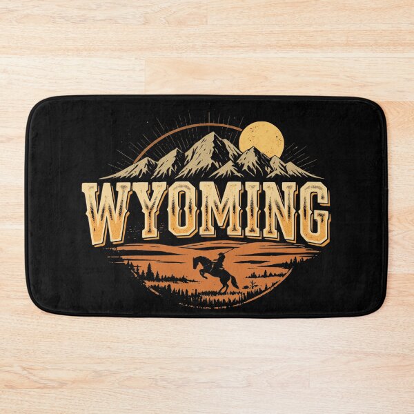 Item preview, Vintage Wyoming Cowboy designed and sold by Gustavo Navarro.