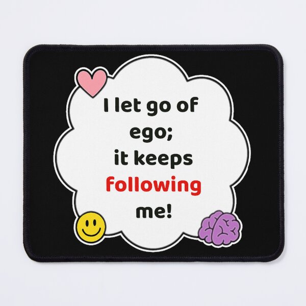 Item preview, Coping Humor – Letting Go of Ego (Trying) – Gift for Spiritual Girlies – Cute Soft Sticker designed and sold by JacobKAurumhead.