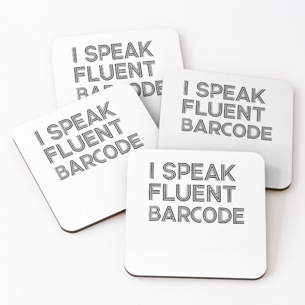 Item preview, Funny Retail Worker Shirt – “I Speak Fluent Barcode” – Grocery Store Employee Humor Tee for Cashiers, Store Clerks, and Retail Associates designed and sold by 519xdesign.