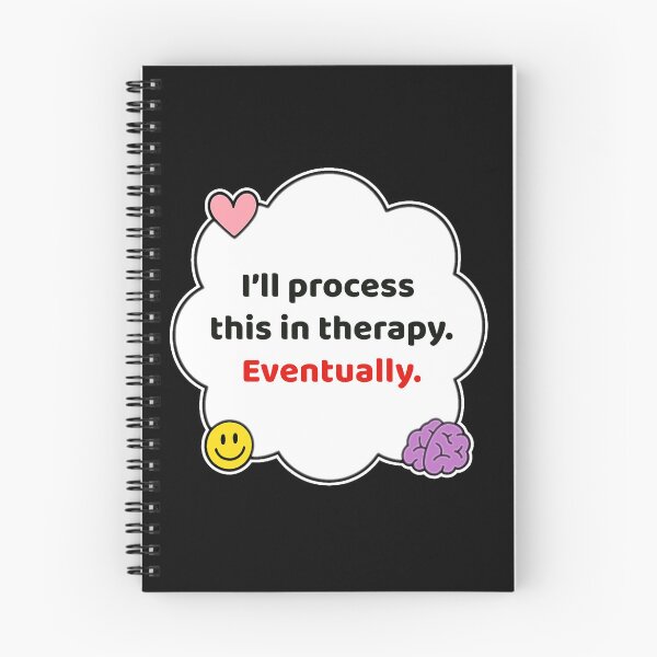 Item preview, Coping Humor – Process in Therapy Eventually – Gift for Therapy Friends – Cute Soft Sticker designed and sold by JacobKAurumhead.