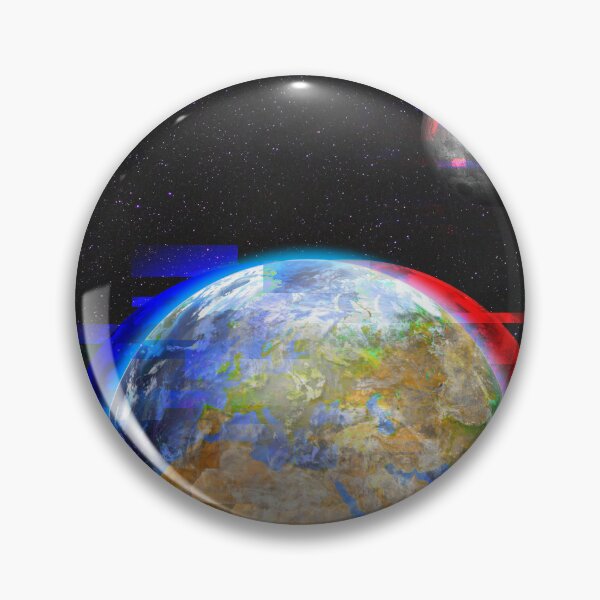 Item preview, Glitching Earth: Cosmic Digital Decay designed and sold by Kiyo-Arts.