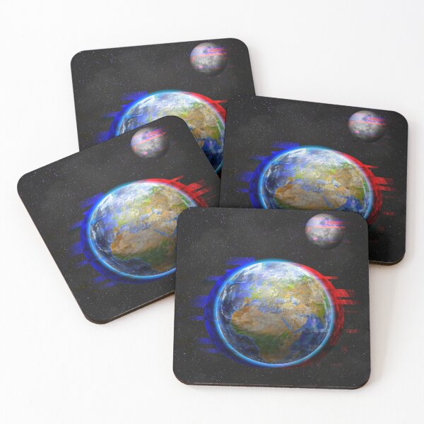 Item preview, Glitching Earth: Cosmic Digital Decay designed and sold by Kiyo-Arts.