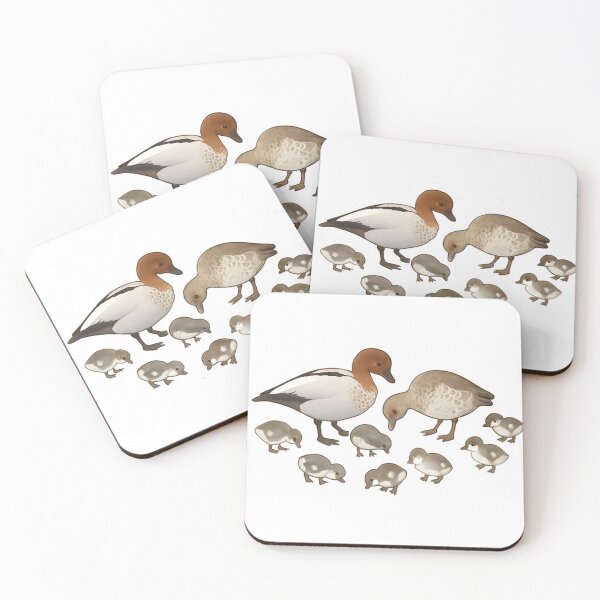 Item preview, Family of wood ducks designed and sold by TrieuArt.