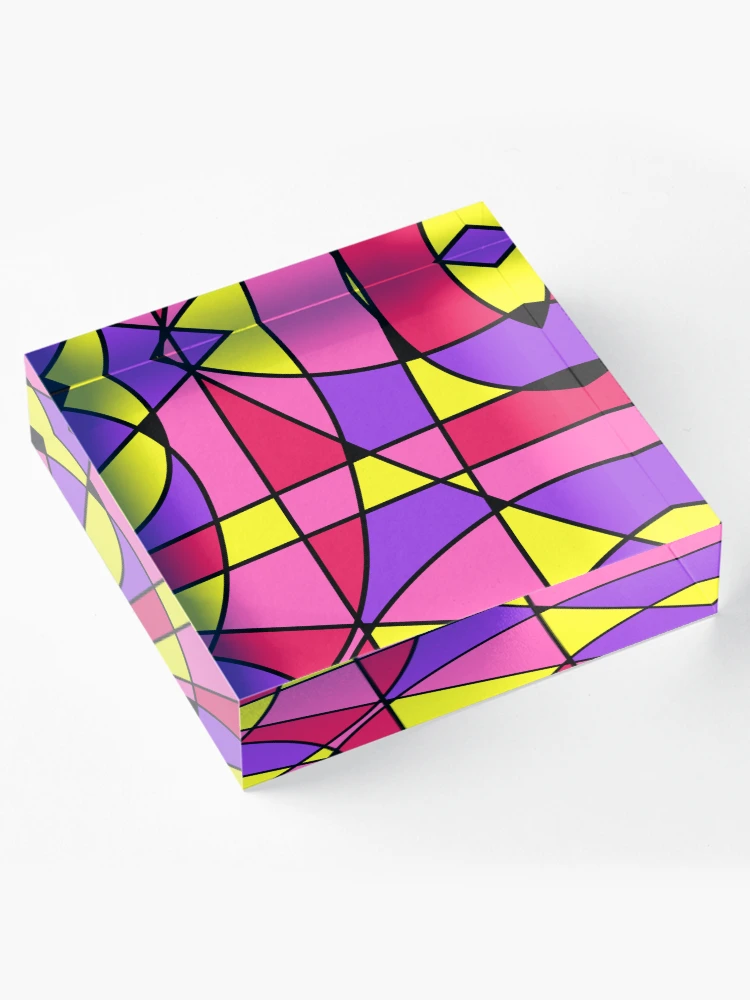 Thumbnail 4 of 5, Acrylic Block, Abstract Rabbit designed and sold by SigmaEngima.