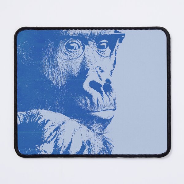 Item preview, Intense Primate: Educated Gorilla Portrait designed and sold by Kiyo-Arts.