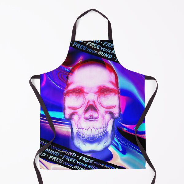 Item preview, Free Your Mind: Ethereal Skull Glitch designed and sold by Kiyo-Arts.