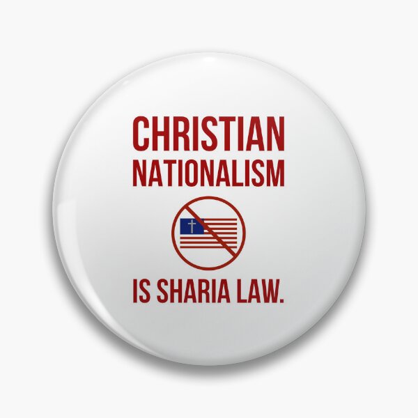 Item preview, Christian nationalism is sharia law.  designed and sold by Rachel the Artist .