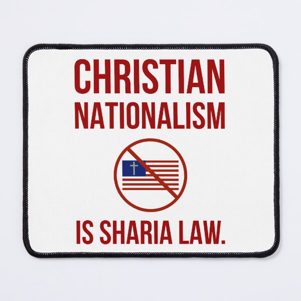 Item preview, Christian nationalism is sharia law. designed and sold by Rachel the Artist .