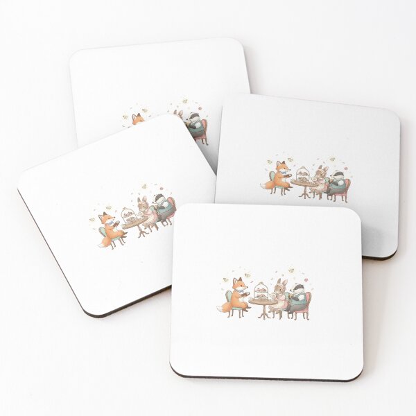 Item preview, woodland tea party designed and sold by The Cozy Cauldron.