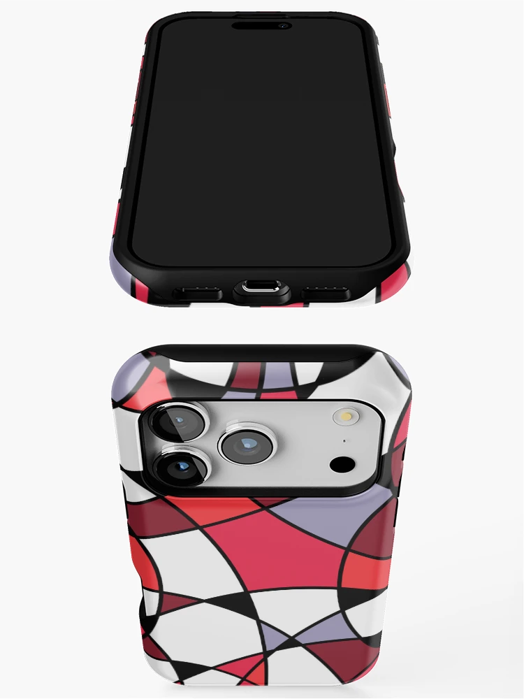 Thumbnail 3 of 4, iPhone Case, Abstract Ribbons designed and sold by SigmaEngima.
