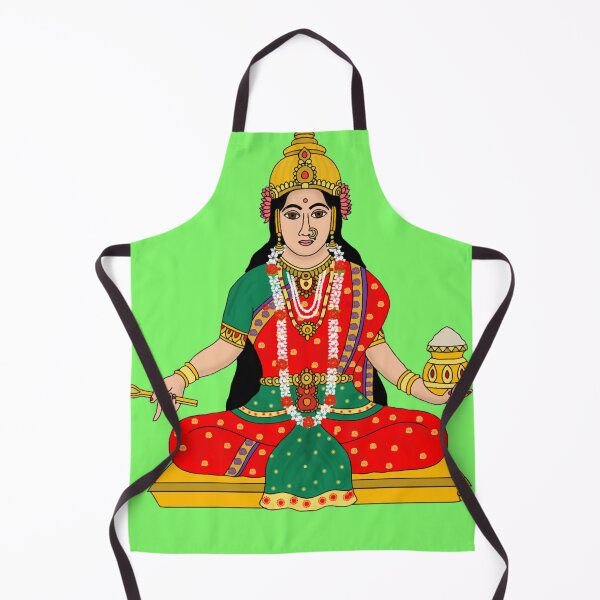 Item preview, Goddess Annapurna – Divine Provider of Food and Nourishment  ✅ Description designed and sold by Harshit_Digital_Arts.